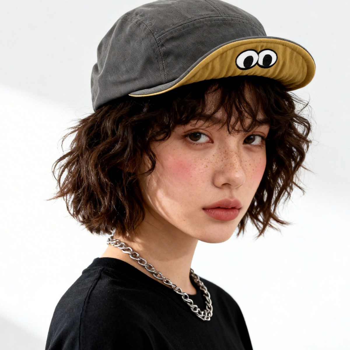 Gorra de verano con visera