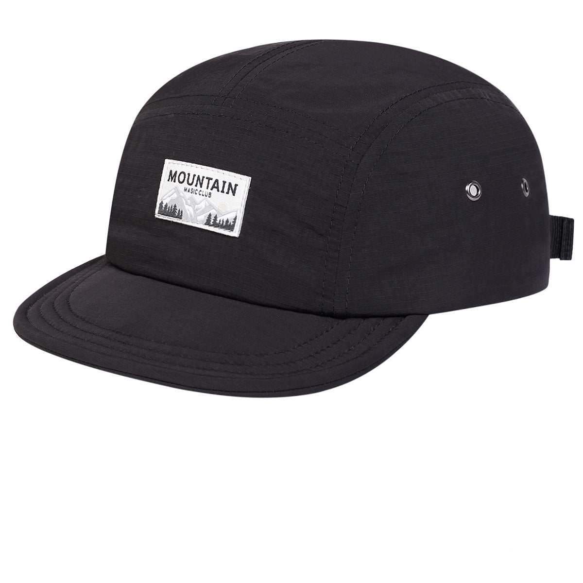 Gorra de béisbol de algodón de cinco paneles y secado rápido