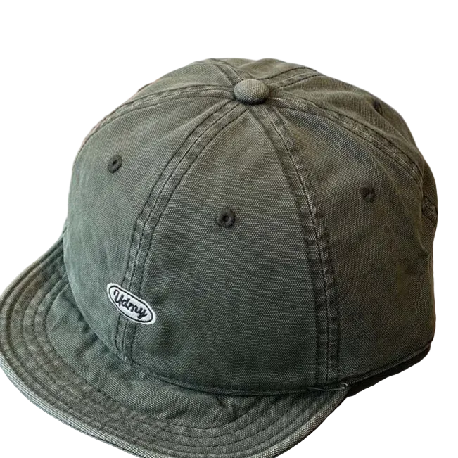 Gorra de béisbol de ala corta ajustable