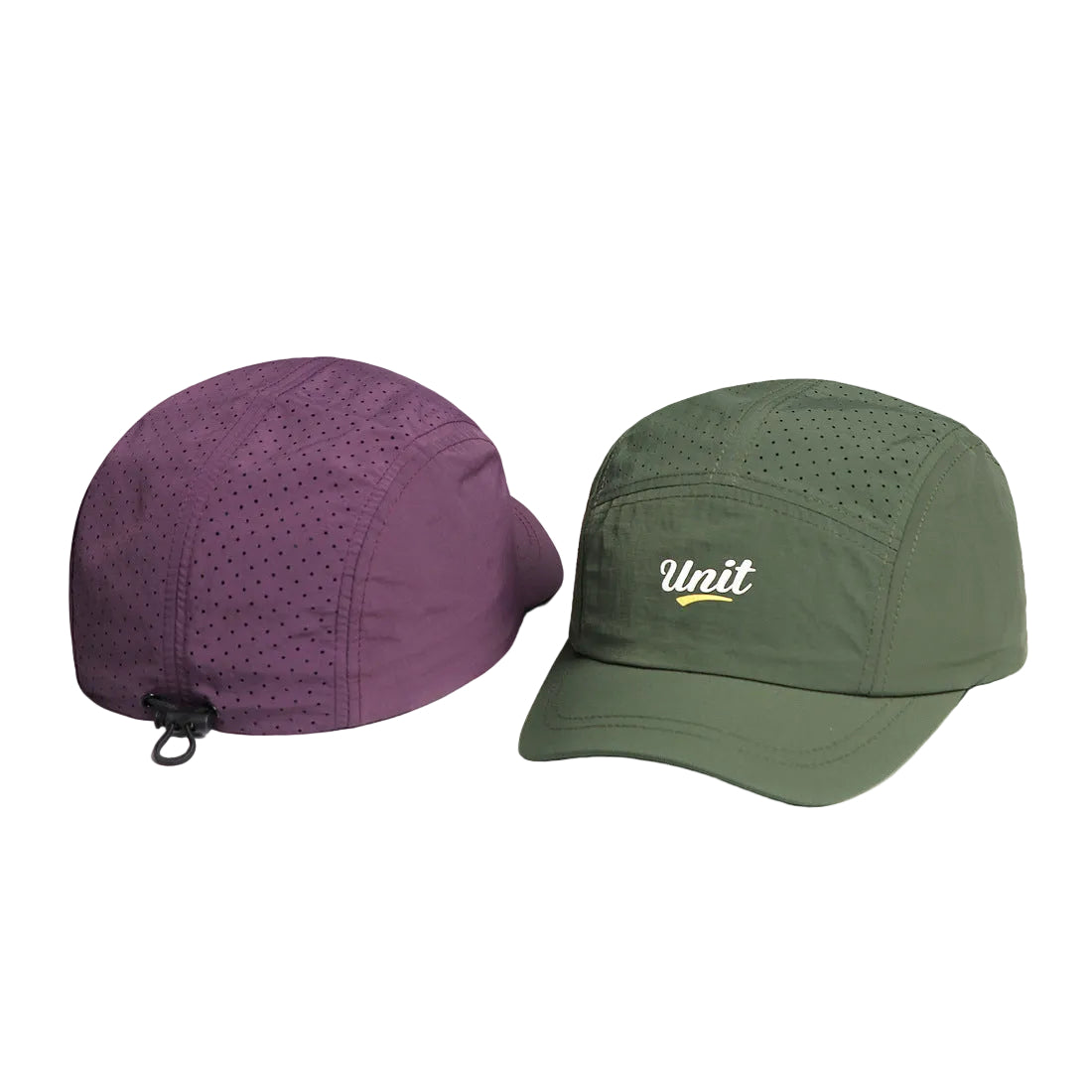 Gorra de béisbol de cinco paneles con malla y secado rápido para hombre