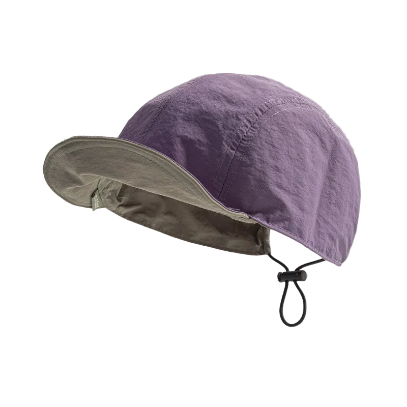 Gorra de béisbol para exteriores: Totalmente reversible, transpirable, plegable y de secado rápido