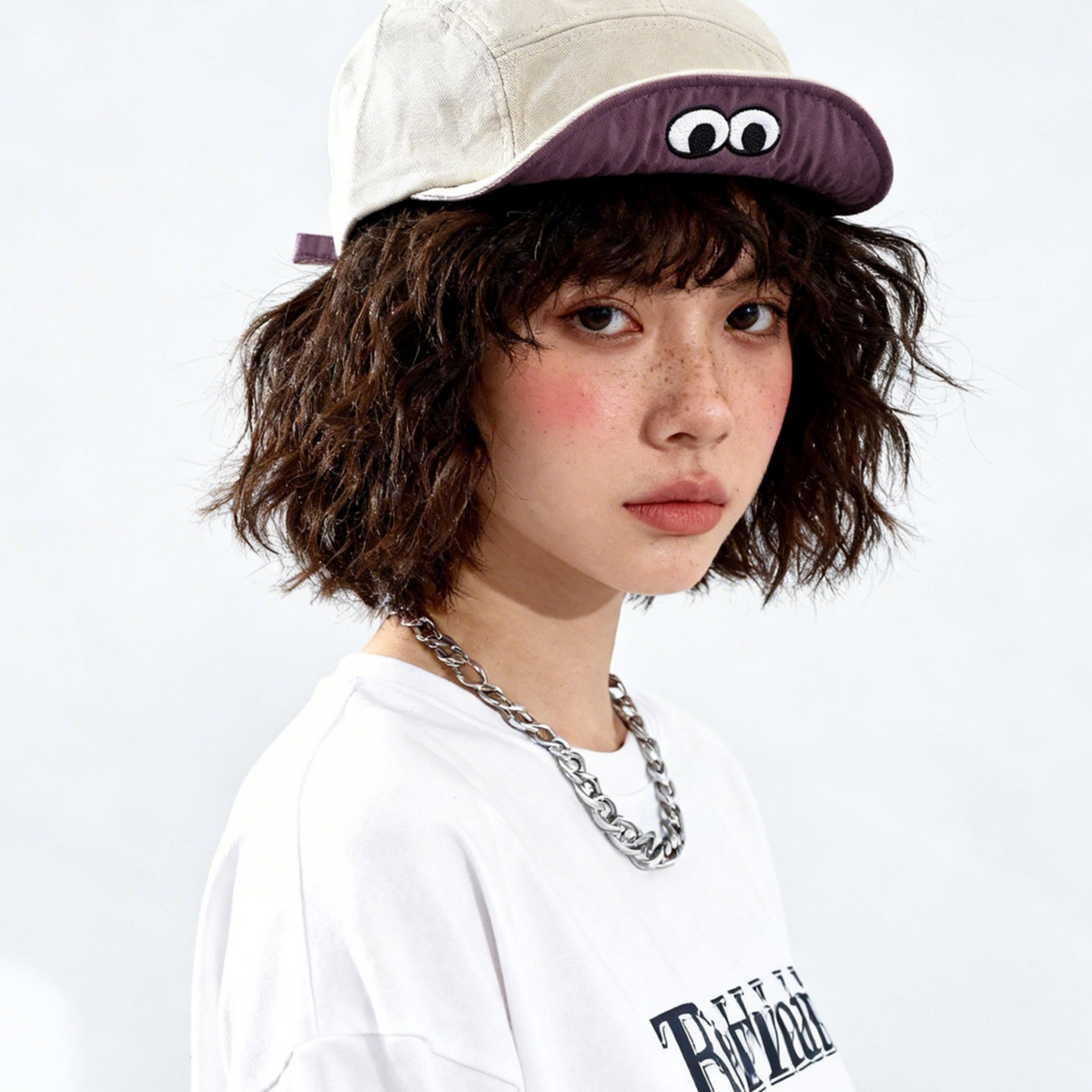 Gorra de verano con visera