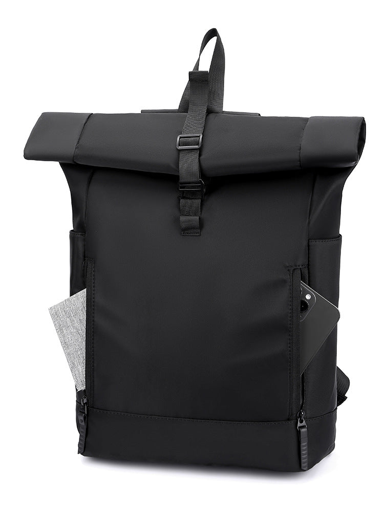 Durable Oxford Cloth Unisex Laptop Backpack with Air Cushion Straps 20-35L