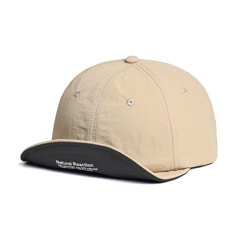 gorra estampada de visera corta