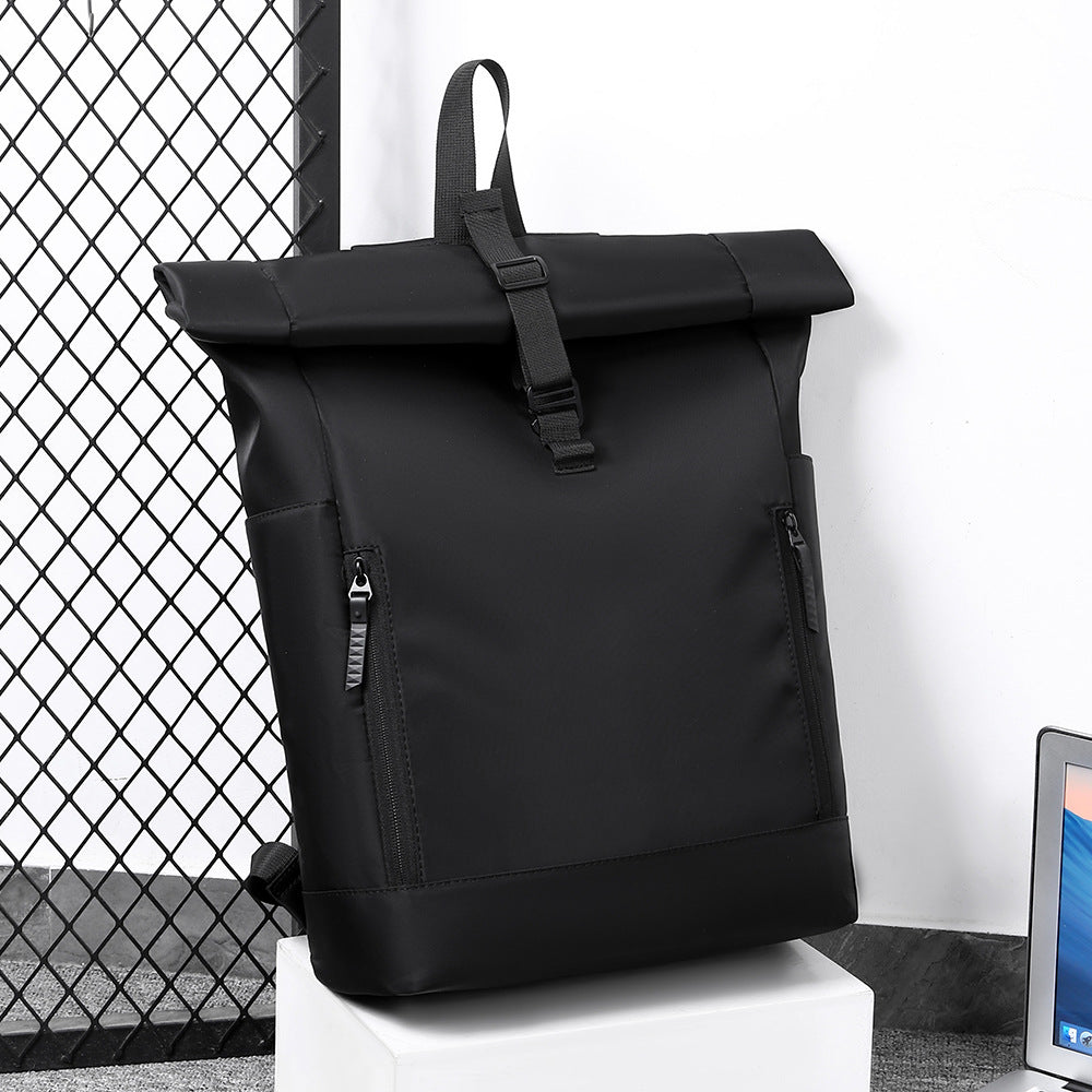 Durable Oxford Cloth Unisex Laptop Backpack with Air Cushion Straps 20-35L
