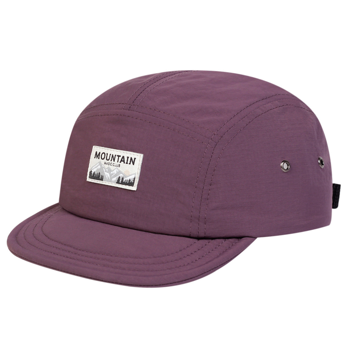 Gorra de béisbol de algodón de cinco paneles y secado rápido