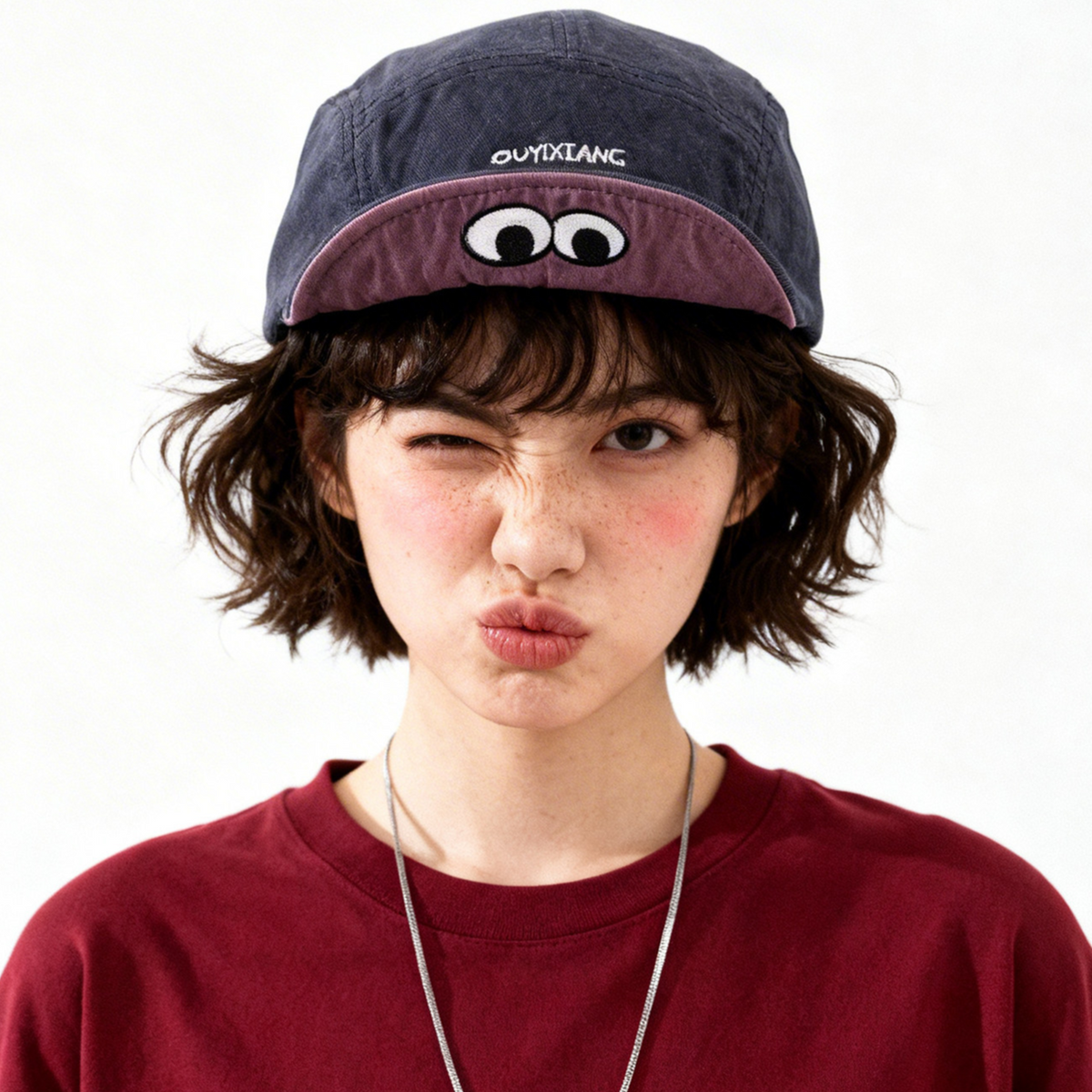 Gorra de verano con visera