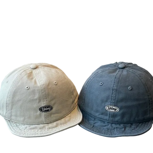 Gorra de béisbol de ala corta ajustable