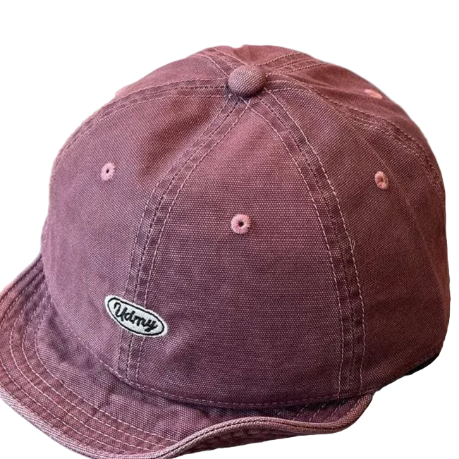 Gorra de béisbol de ala corta ajustable